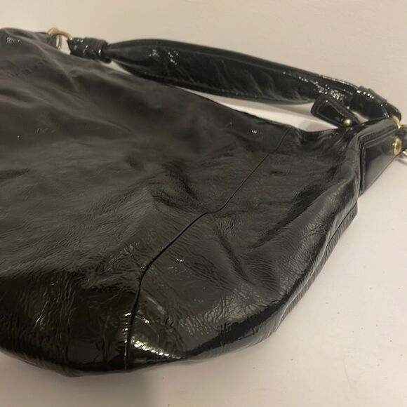 Coach G1076-16014 Kristen hobo blk liquid gloss - Picture 10 of 16